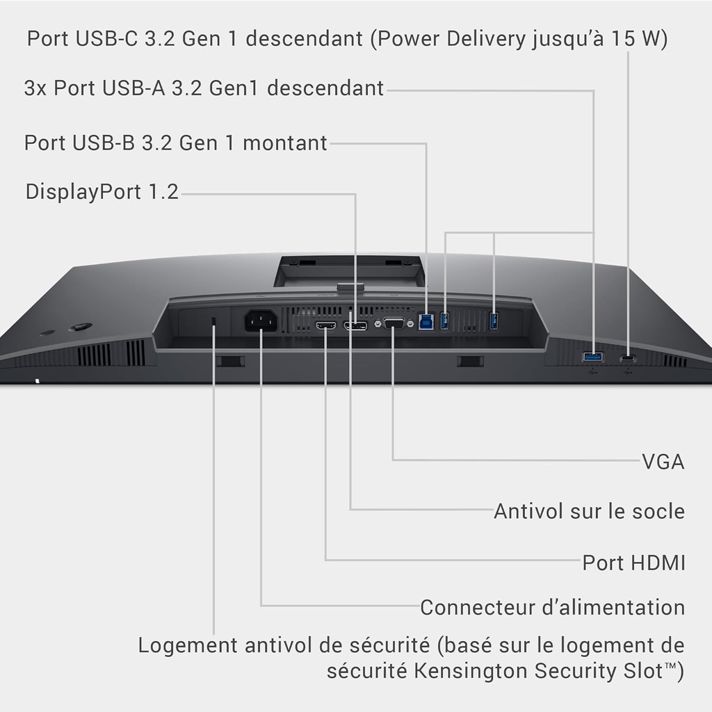  Écran Dell 24" - P2425H